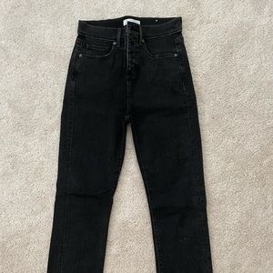High waisted Black Jeans